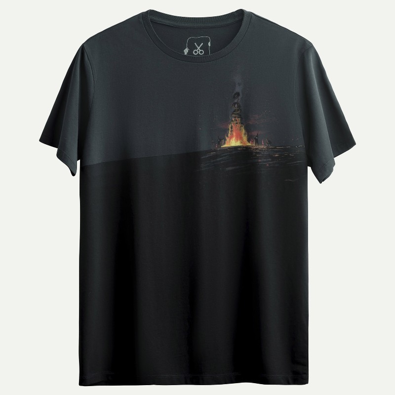 Burning Tire - Tshirt Burning Tire - Tshirt